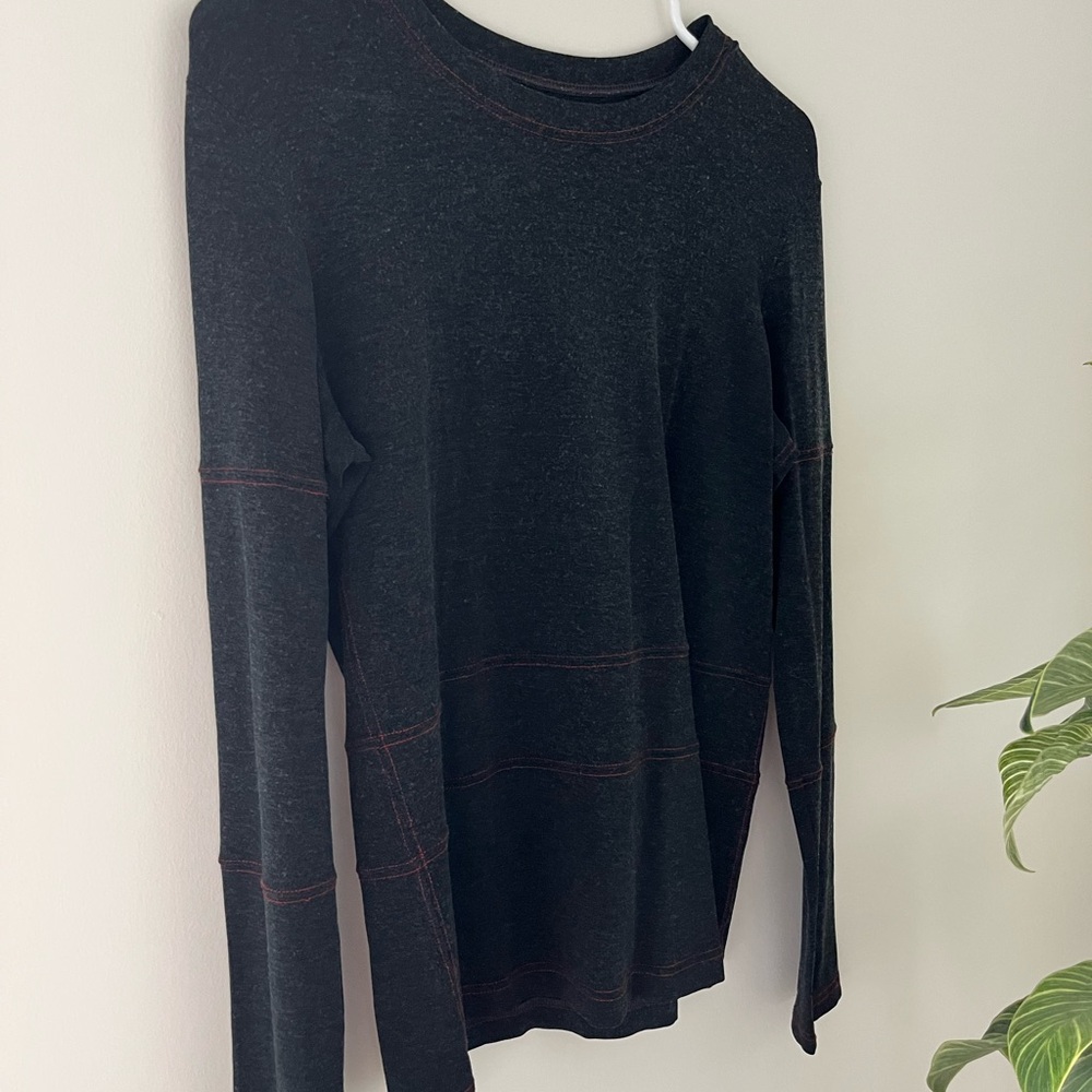 Vintage Japanese Issey Miyake HaaT Wool Sweater with Red Detail